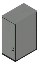 3D Presentation Image of Locker Bicycle Cora Vertical