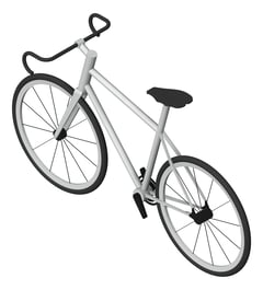 3D Presentation Image of Bicycle Cora Road