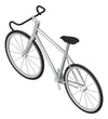 3D Shaded Image of Bicycle Cora Road
