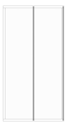 Front Image of Wall Polycarbonate Danpal K7Facade