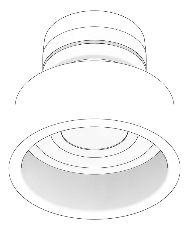 3D Documentation Image of Lighting Ceiling Darkon DeepDown REC