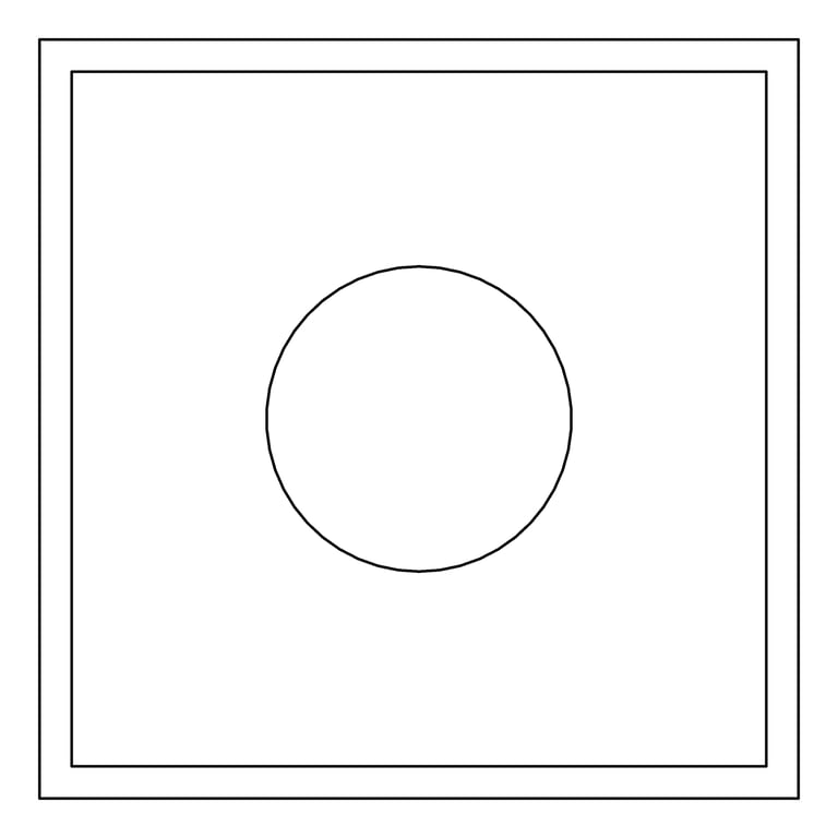 Plan Image of Lighting Ceiling Darkon DeepDown Square REC