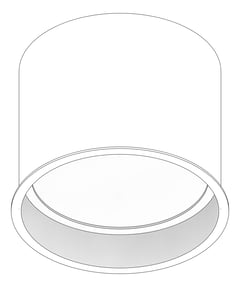 3D Documentation Image of Lighting Ceiling Darkon Deep C150 REC