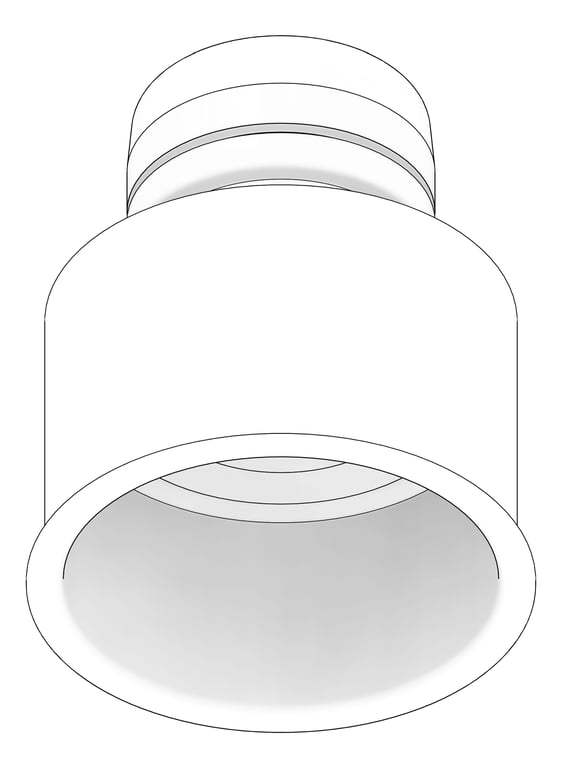 3D Documentation Image of Lighting Ceiling Darkon DeeperDown REC