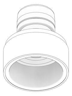 3D Documentation Image of Lighting Ceiling Darkon DeeperDown SR