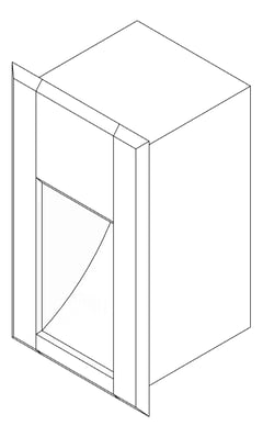 3D Documentation Image of Lighting WallRecessed Darkon WYN STEP LED