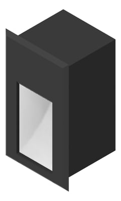 3D Presentation Image of Lighting WallRecessed Darkon WYN STEP LED