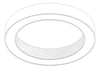 3D Documentation Image of Lighting CeilingRecessed Darkon TRIM RADII RING REC