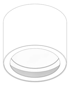 3D Documentation Image of Lighting Ceiling Darkon Deep C150 SM