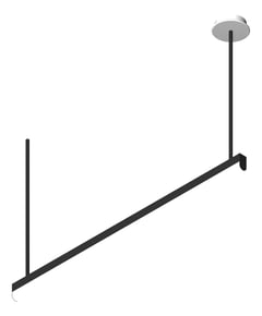 3D Presentation Image of Lighting CeilingSuspended Darkon Grazer TUBE SUS
