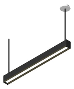 3D Presentation Image of Lighting CeilingSuspended Darkon HIP Skirt SUS