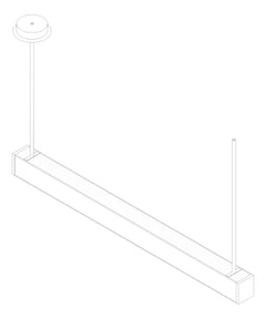 3D Documentation Image of Lighting CeilingSuspended Darkon HIP Up SUS