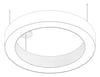 3D Documentation Image of Lighting CeilingSuspended Darkon MRS T RADII RING SUS