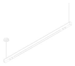 3D Documentation Image of Lighting CeilingSuspended Darkon SLIM C IT DOWN TWO SUS TwoDownLights