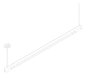 3D Documentation Image of Lighting CeilingSuspended Darkon SLIM C IT DOWN TWO SUS TwoDownLights