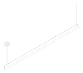 3D Documentation Image of Lighting CeilingSuspended Darkon SLIM C UP SUS Uplight