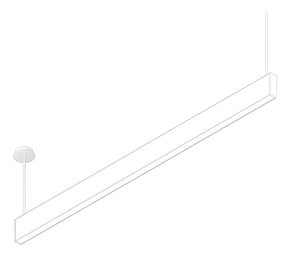 3D Documentation Image of Lighting CeilingSuspended Darkon SLIM H SUS
