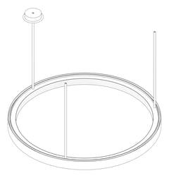 3D Documentation Image of Lighting CeilingSuspended DeanPhillips Ambient Ring Two