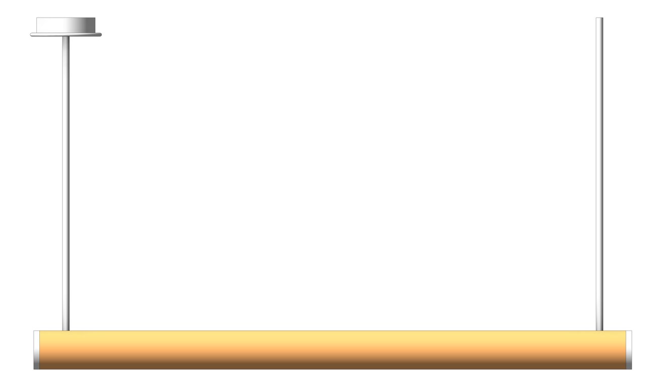 Front Image of Lighting Ceiling Darkon Tube SUS