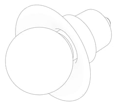 3D Documentation Image of Lighting Wall Darkon Chrome DOME WALL