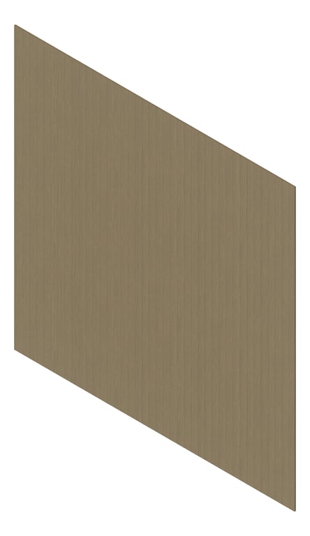 3D Presentation Image of Cladding Aluminium Deco Castellated Vertical AspenDrift Material