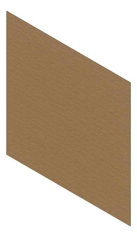 3D Presentation Image of Cladding Aluminium Deco CroatiaBoard FrenchOak Material