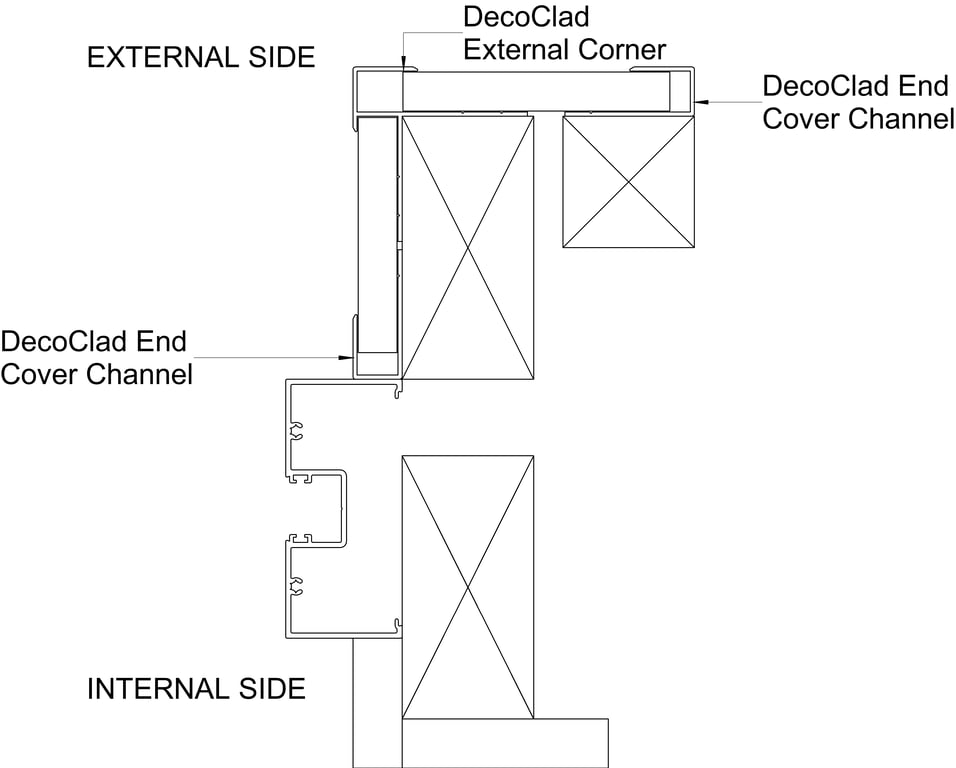  Image of CLADDING Window Jamb Return Option 01 Overview