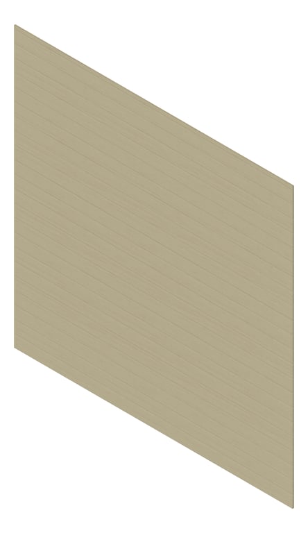 3D Presentation Image of Cladding Aluminium Deco Narrowline Horizontal CurlyBirch Material