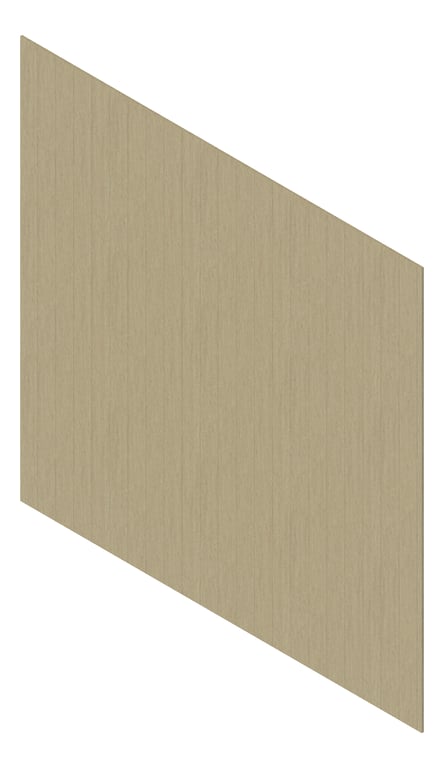 3D Presentation Image of Cladding Aluminium Deco Narrowline Vertical TasmanianOak Material