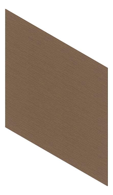 3D Presentation Image of Cladding Aluminium Deco Shadowline Horizontal EuropeanWalnut Material