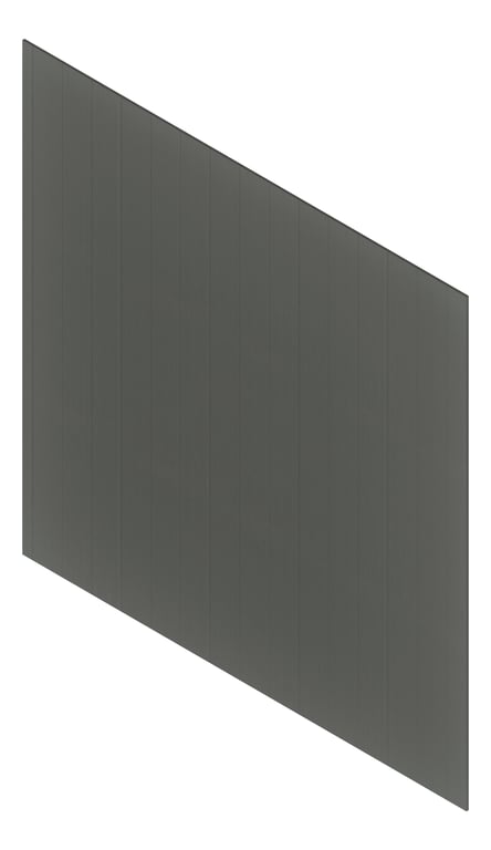 3D Presentation Image of Cladding Aluminium Deco Shadowline Vertical CharredTimber Material