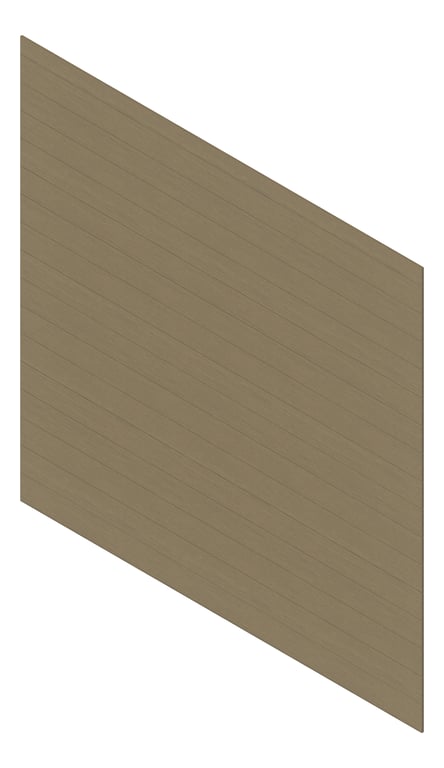 3D Presentation Image of Cladding Aluminium Deco VGroove Horizontal AspenDrift Material