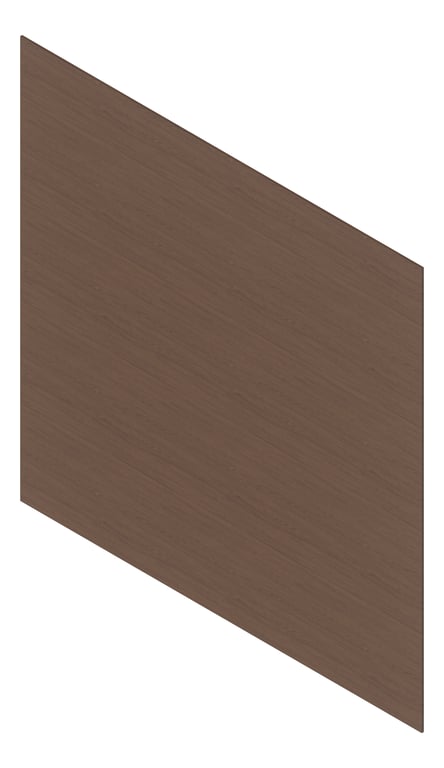 3D Presentation Image of Cladding Aluminium Deco WeatherBoard 160 BushCherry Material