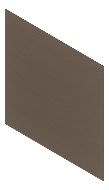 3D Presentation Image of Cladding Aluminium Deco WeatherBoard 160 Chestnut Material