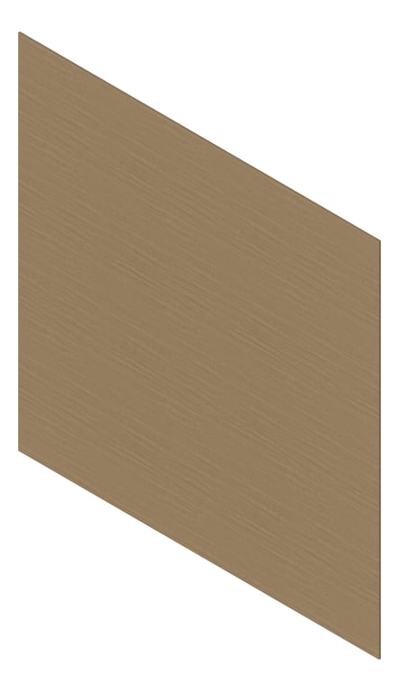 3D Presentation Image of Cladding Aluminium Deco WeatherBoard 160 HoneyEmber Material