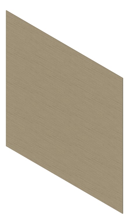 3D Presentation Image of Cladding Aluminium Deco WeatherBoard 160 SmokedAsh Material