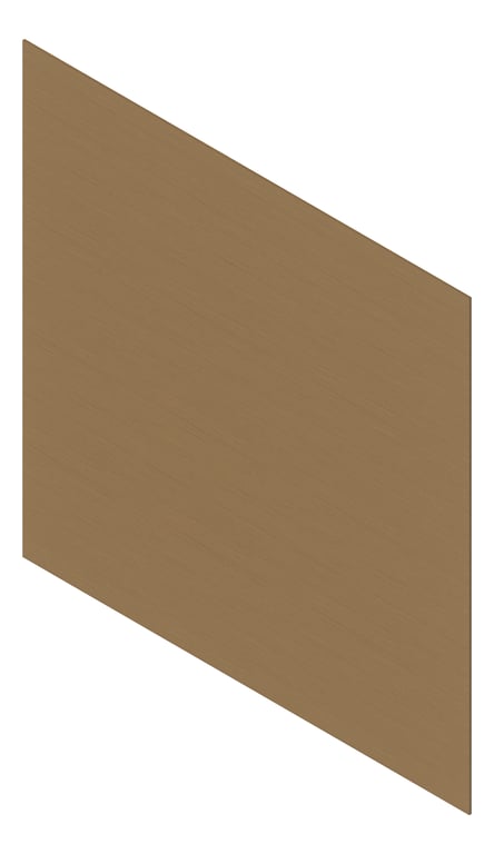 3D Presentation Image of Cladding Aluminium Deco WeatherBoard 160 SnowGum Material