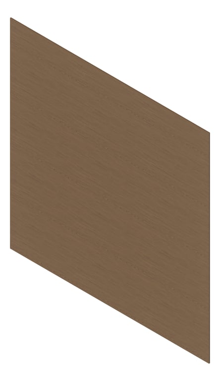 3D Presentation Image of Cladding Aluminium Deco WeatherBoard 180 Casuarina Material