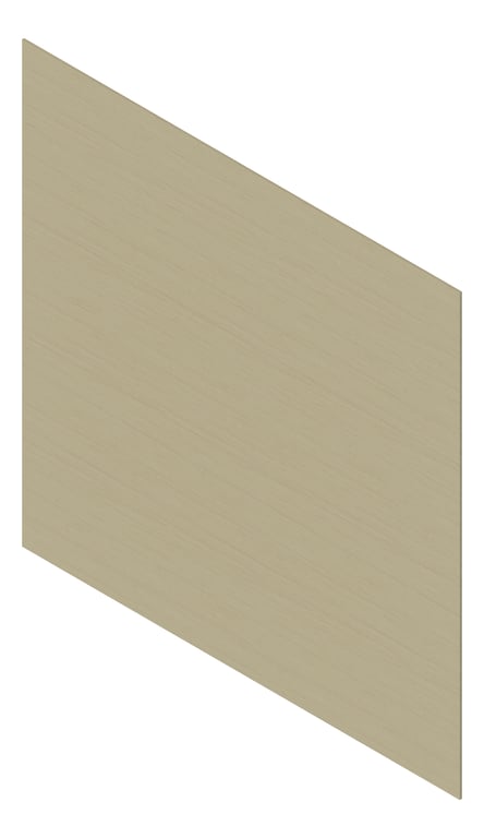 3D Presentation Image of Cladding Aluminium Deco WeatherBoard 180 CurlyBirch Material