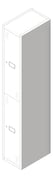 3D Shaded Image of Locker Metal Dexion Precision 2Tier