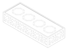 3D Documentation Image of PlanterBox Office Dexion FirstLine