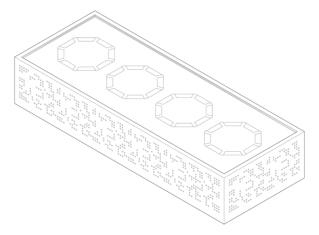 3D Documentation Image of PlanterBox Office Dexion FirstLine