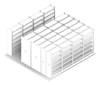 3D Documentation Image of Shelving Track Dexion Eclipse Compactus Longspan