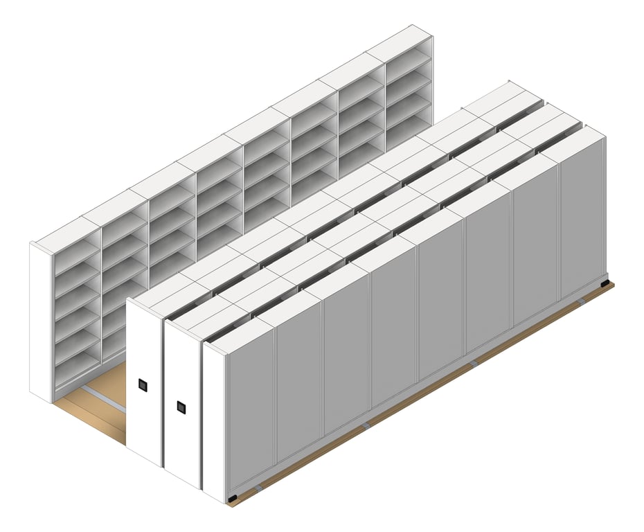 Image of Shelving Track Dexion Eclipse Compactus Ultima
