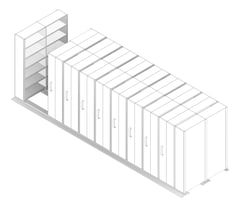3D Documentation Image of Shelving Track Dexion FreeTrack2 Compactus