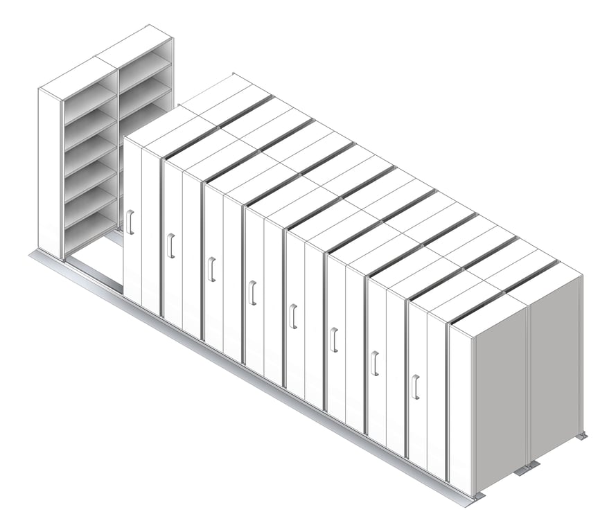Navigate to Shelving Track Dexion FreeTrack2 Compactus