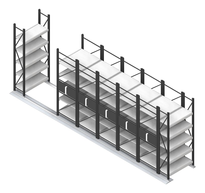Navigate to Shelving Track Dexion FreeTrack2 Compactus Longspan2