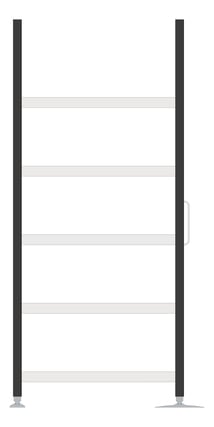 Left Image of Shelving Track Dexion FreeTrack2 Compactus Longspan2