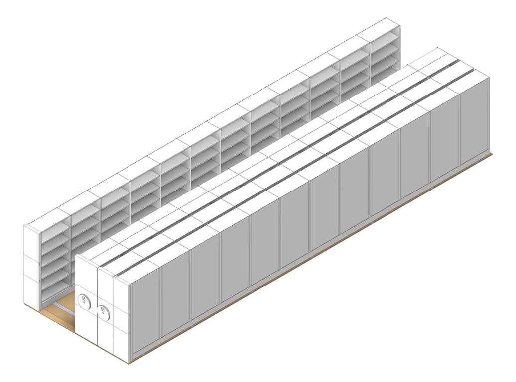Navigate to Shelving Track Dexion MaxiDrive Compactus