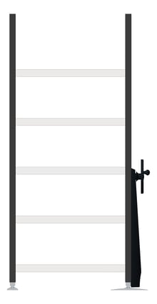 Left Image of Shelving Track Dexion MekDrive3 Compactus Longspan2